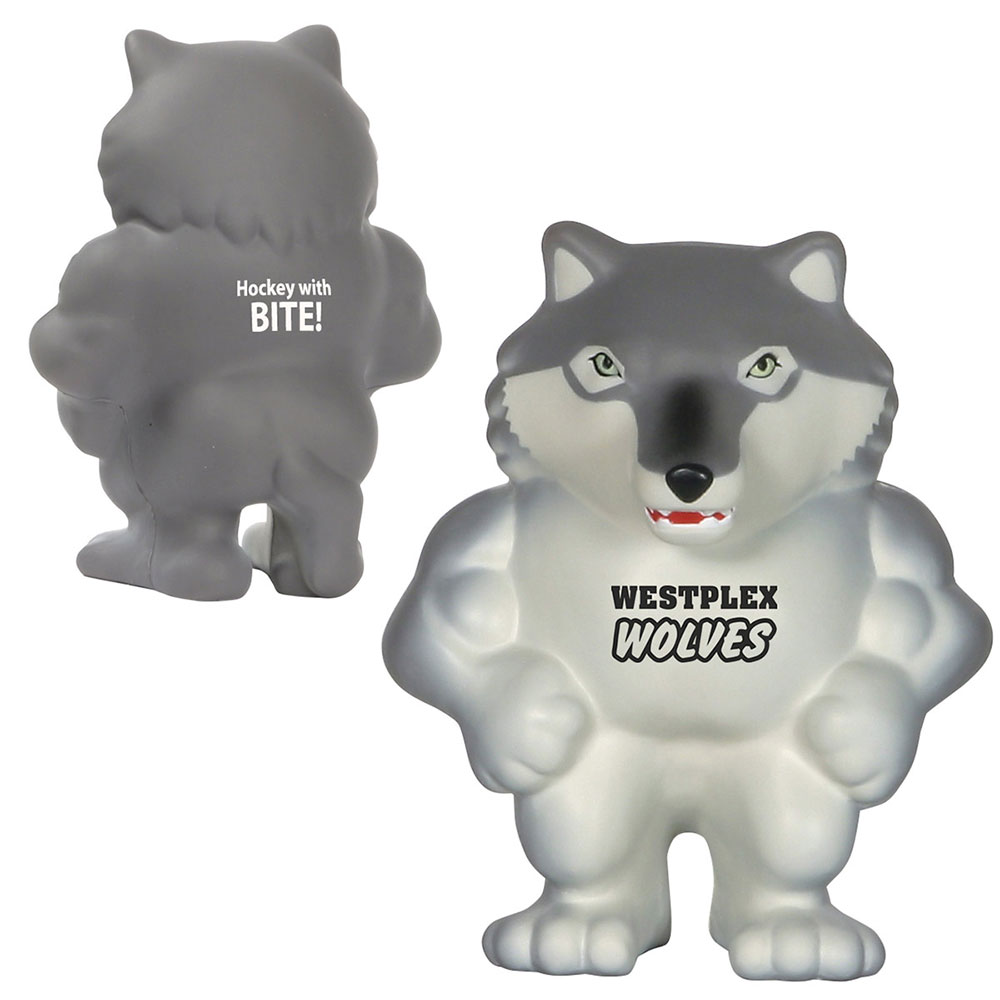 Wolf Mascot Stress Reliever