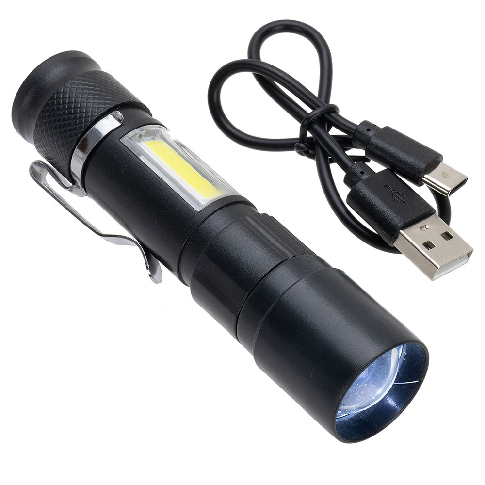 Sentinel Rechargeable COB Worklight & LED Flashlight