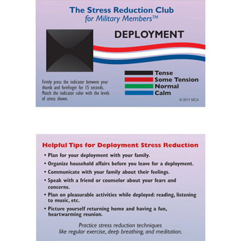 Stress Card: (25 Pack) Deployment