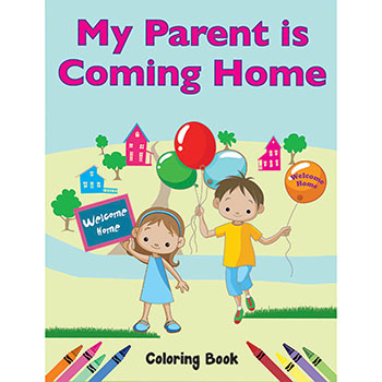 Color Me Coloring Book: (50 Pack) My Parent is Coming Home