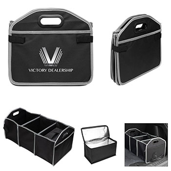 Trunk Organizer With Cooler Bag