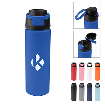 24 Oz. Pop Sip Recycled Stainless Steel Bottle