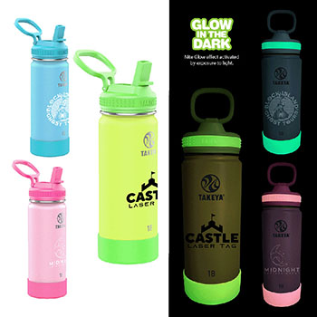 Takeya® 18 oz. Actives Glow in the Dark Bottle